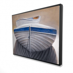 Two canoe boats