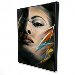 Abstract woman portrait