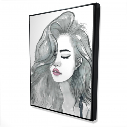 Beautiful female hair
