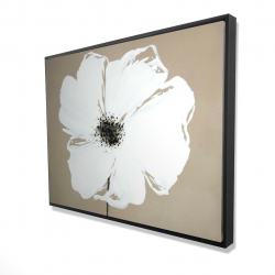 Abstract color splash petals flower