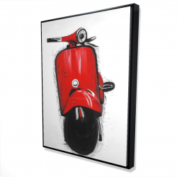 Scooter italien rouge