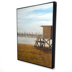 Lifeguard tower at the beach