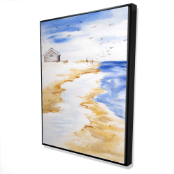 Maison sur la plage