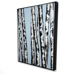 Pastel birches