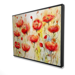 Red flowers garden