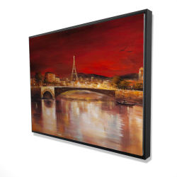Paris by red dawn