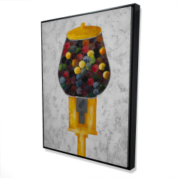Yellow gum dispenser