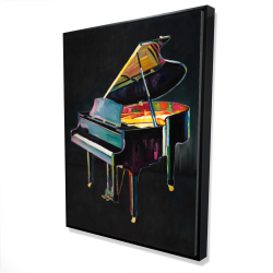 Colorful realistic piano