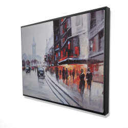 Scene de rue avec voitures