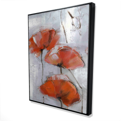 Abstract poppies