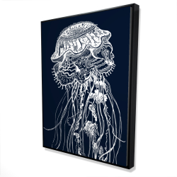  illustration détaillée d'une méduse
