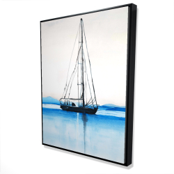 Sailboat on a calm water