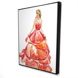 Beautiful red prom dress