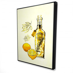 Huile d'olive et citrons