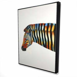 Colorful zebra