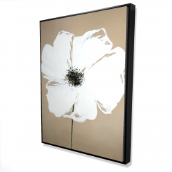 Abstract color splash petals flower