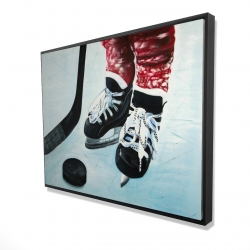 Young hockey player