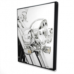 Lumière d'une moto