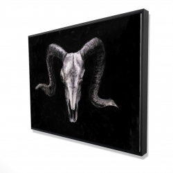 Ram skull grunge style