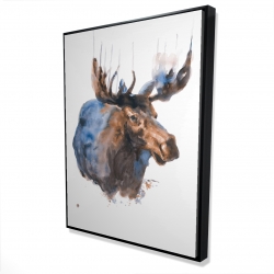 Orignal bleu abstrait