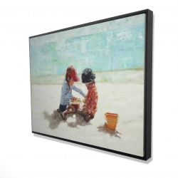 Fillettes à la plage