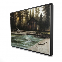 Cabane dans le bois