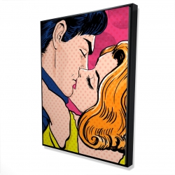 Couple de style pop art