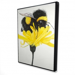 Bumblebee on a dandelion