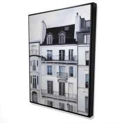 Buildings along the seine river