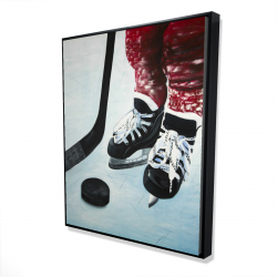 Young hockey player