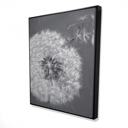 Blowing dandelion
