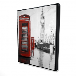 Red phonebooth with the big ben