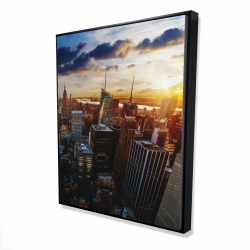 City of new york by dawn