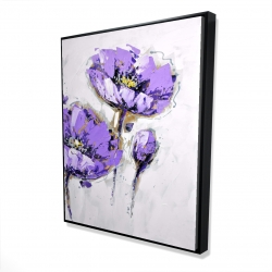 Anémones mauves
