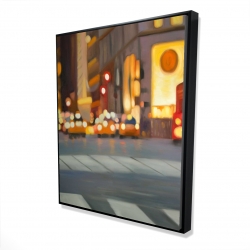 Blurred view of new york
