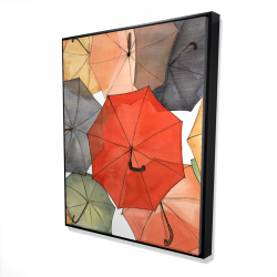 The umbrellas of petit champlain