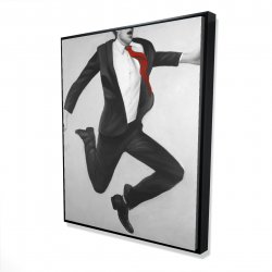 Happy classic man