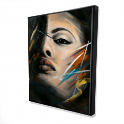 Abstract woman portrait