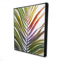 Feuille de palmier tropical