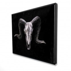 Ram skull grunge style