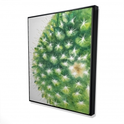 Mini cactus à l'aquarelle