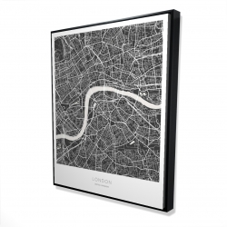 Graphic map of london