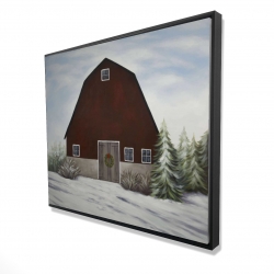 C'est l'hiver à la ferme