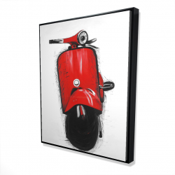 Scooter italien rouge