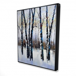 Arbres gelés