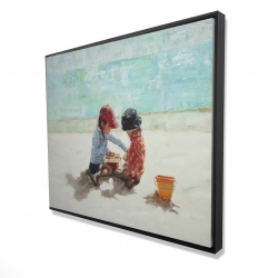 Fillettes à la plage