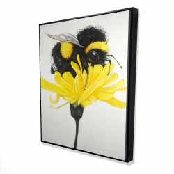 Bumblebee on a dandelion