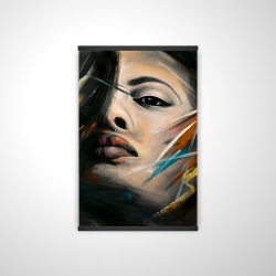 Abstract woman portrait