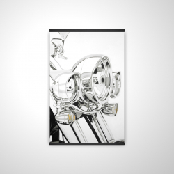 Lumière d'une moto
