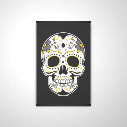 Mexican sugar skull art